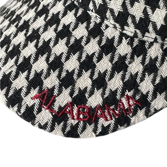 Alabama Houndstooth Cap - Black and White - Picture 6 of 7